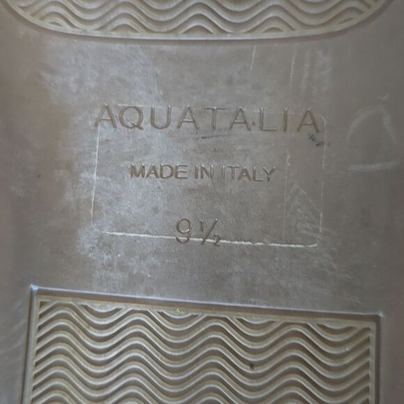 Aquatalia Men’s Waterproof Brown Slip Ons Size 9.5 main image 4